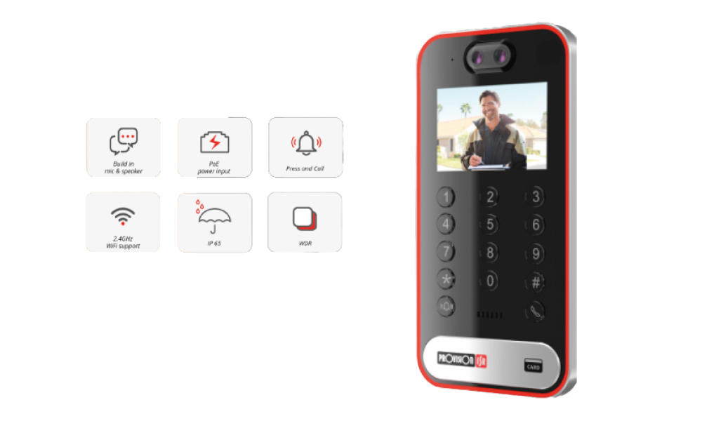 Intercom kamera